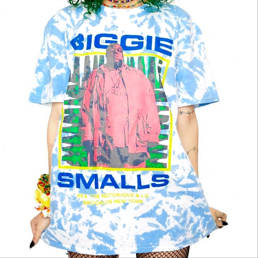 Biggie Smalls Tie Dye T-shirt